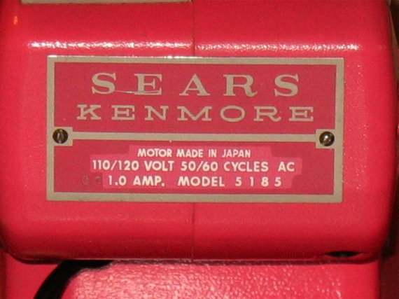 sears kenmore sewing machine manuals